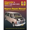 Chevrolet & GMC Full-Size Vans 1996 Thru 2019 Haynes Repair Manual (Haynes Publishing)(Brožovaná) Chevrolet & GMC Full-Size Vans 1996 Thru 2019 Haynes Repair Manual (Haynes Publishing)(Brožovaná)