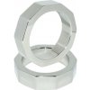 Metal hard - penis and testicle nut ring 50 mm Metal hard - penis and testicle nut ring 50 mm