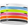 Nike Flex Classic Headbands 6PK ružová/biela Nike Flex Classic Headbands 6PK ružová/biela