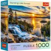Trefl Puzzle 1000 USA Collection: Úžasný západ slnka na jazere Trefl Puzzle 1000 USA Collection: Úžasný západ slnka na jazere