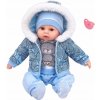 Bábika Adar bábätko 45 cm, modré oblečenie Bábika Adar bábätko 45 cm, modré oblečenie