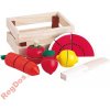 Bigjigs Toys krájení ovoce v krabičce Bigjigs Toys krájení ovoce v krabičce