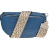NovaKabelka.sk Reni Grande Blu s prídavným popruhom VIII kožená talianska crossbody kabelka modrá NovaKabelka.sk Reni Grande Blu s prídavným popruhom VIII kožená talianska crossbody kabelka modrá
