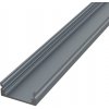 LEDprodukt LED lišta povrchová - SIMPLE Grey Dĺžka: 1m, Typ krytky: Bez krytky LEDprodukt LED lišta povrchová - SIMPLE Grey Dĺžka: 1m, Typ krytky: Bez krytky