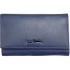 Dámska kožená peňaženka Pierre Cardin Sanele - modrá Dámska kožená peňaženka Pierre Cardin Sanele - modrá