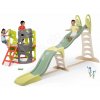 Set šmykľavka s nastaviteľnou dĺžkou šmyku 360 cm Super Megagliss 2v1 Life Smoby a preliezačka Multiactivity Climbing Tower s lezeckými stenami Set šmykľavka s nastaviteľnou dĺžkou šmyku 360 cm Super Megagliss 2v1 Life Smoby a preliezačka Multiactivity Climbing Tower s lezeckými stenami