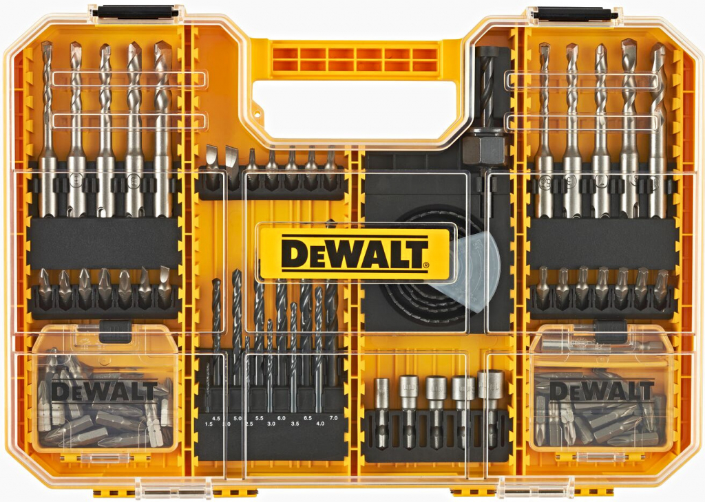 DeWALT DT71583 102dílná sada vrtáků a bitů