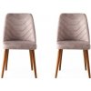 Súprava jedálenských stoličiek Dallas Pink, 2 ks, 2 ks Súprava jedálenských stoličiek Dallas Pink, 2 ks, 2 ks