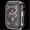 Silikónové puzdro s fóliou pre Apple Watch series 3/2/1 (42 mm) Farba: Čierna