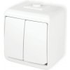 Vypínač č.5 WHE-2 biely Vypínač č.5 WHE-2 biely
