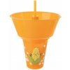 Orion Pohár na pitie s miskou na popcorn oranžový 550 ml Orion Pohár na pitie s miskou na popcorn oranžový 550 ml