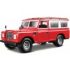 Bburago Bburago - Autá HOBBY, Land Rover Series II, červená, 1:24 Bburago Bburago - Autá HOBBY, Land Rover Series II, červená, 1:24