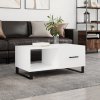 Konferenčný stolík biely 90x50x40 cm kompozitné drevo-ForU-829236 Konferenčný stolík biely 90x50x40 cm kompozitné drevo-ForU-829236