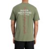 Alpha Industries tričko pánske Signature BP T sage green Farba: zelená, Veľkosť: M Alpha Industries tričko pánske Signature BP T sage green Farba: zelená, Veľkosť: M