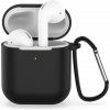 VSETKONAMOBIL 24660 HOOK Silikónový obal pre Apple AirPods 1 / 2 čierny VSETKONAMOBIL 24660 HOOK Silikónový obal pre Apple AirPods 1 / 2 čierny