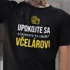 Tričko s potlačou VČELÁR Dámsky Čierna XS Tričko s potlačou VČELÁR Dámsky Čierna XS