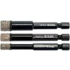 Yato YT-60409 3 diamantové vrtáky do gresu, HEX Yato YT-60409 3 diamantové vrtáky do gresu, HEX