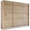Šatní skriňa SAPHIRA 250x215 cm s posuvnými dverami, dub sonoma MT0006 + záruka 3 roky zadarmo + záruka 3 roky zadarmo Šatní skriňa SAPHIRA 250x215 cm s posuvnými dverami, dub sonoma MT0006 + záruka 3 roky zadarmo + záruka 3 roky zadarmo