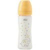 Chicco Dojčenská fľaša sklenená Perfect Easy slow neutral 240 ml