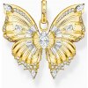 Thomas Sabo PE984-414-14 nárameks - butterfly with stones gold plated Thomas Sabo PE984-414-14 nárameks - butterfly with stones gold plated