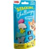 Haba Dynamická zábavná hra Stacking Challenge Zvieratá 5 figúrok 300 zadaní