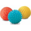 Ludi Senzorické míčky 3 ks malé 8 cm Ludi Senzorické míčky 3 ks malé 8 cm