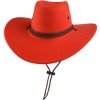 Amparo Miranda® Klobúk Western W331, Farba klobúku červená Amparo Miranda® Klobúk Western W331, Farba klobúku červená