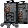 Dwarven Gray & Black Dice Set Dwarven Gray & Black Dice Set