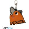Prívesok na kľúče Abysse Corp Chainsaw Man Pochita PVC