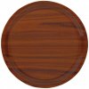 Protišmykový podnos Midas guľatý O 33 cm Mahagón, walnut Protišmykový podnos Midas guľatý O 33 cm Mahagón, walnut