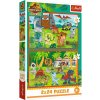 TREFL 34437 Puzzle 2x24 malých dinosaurov / Universal Jurský svet TREFL 34437 Puzzle 2x24 malých dinosaurov / Universal Jurský svet