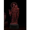 Beling 3D lampa, Mária Auxiliadora, 16 farebná,AA92 Beling 3D lampa, Mária Auxiliadora, 16 farebná,AA92