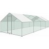 Voliéra Strend Pro, pre hydinu, klietka, so strechou, 3x8x2 m Voliéra Strend Pro, pre hydinu, klietka, so strechou, 3x8x2 m