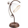 RETRO E27 Biela drevená klasická stolová lampa LN-1.51 Lamkur RETRO E27 Biela drevená klasická stolová lampa LN-1.51 Lamkur