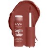 NYX Professional Makeup Smooth Whip Matte Lip Cream rúž s našlehanou texturou pro dokonalé vyhlazení rtů 03 Latte Foam 4 ml