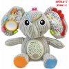 Usínačik - zvieratko s projekciou slon 26 cm Usínačik - zvieratko s projekciou slon 26 cm