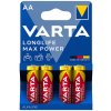 Varta Longlife Max Power AA 4ks 4706101404 Varta Longlife Max Power AA 4ks 4706101404