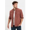 Camel Active Freizeithemd košeľa dlhý rukáv brick red Camel Active Freizeithemd košeľa dlhý rukáv brick red