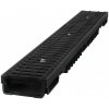 Odvodňovací žľab s liatinovou mrežou (B125), 1000mm 130mm 55mm Odvodňovací žľab s liatinovou mrežou (B125), 1000mm 130mm 55mm