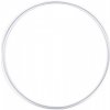 Kovový kruh Ø25 cm ľahký hliník - 10 ks strieborná Kovový kruh Ø25 cm ľahký hliník - 10 ks strieborná