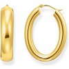 Thomas Sabo CR739-413-39 Bold - Gold-plated Chunky Hoop Earrings 34,2 mm Thomas Sabo CR739-413-39 Bold - Gold-plated Chunky Hoop Earrings 34,2 mm
