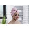 Rýchloschnúci turban na vlasy RENA ružový Rýchloschnúci turban na vlasy RENA ružový