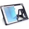 Nastaviteľný skladací stojan na tablet, čierny Nastaviteľný skladací stojan na tablet, čierny