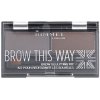 Rimmel London Brow This Way Palette 002 Medium Brown 2,4 g