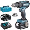 Makita DHP485RFJ Aku bezuhlíkový příklepový šroubovák Li-ion LXT 18V/ 3, 0 Ah, Makpac DHP485RFJ