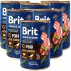 Brit Premium by Nature Pork with Trachea 6 x 400 g