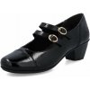 Dámske lodičky RIEKER 41758-00 čierna W5 40 Dámske lodičky RIEKER 41758-00 čierna W5 40
