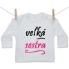 Boodyy Tričko s dlhým rukávom Veľká sestra 86 (12-18 mesiacov) Boodyy Tričko s dlhým rukávom Veľká sestra 86 (12-18 mesiacov)