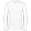 B&C #E190 LSL tričko s dlhým rukávom biele