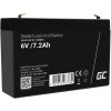 Green Cell 6V 7.2Ah AGM39